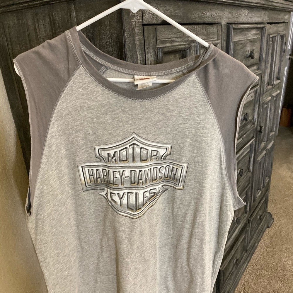 Men’s sleeveless Harley Davidson t shirt